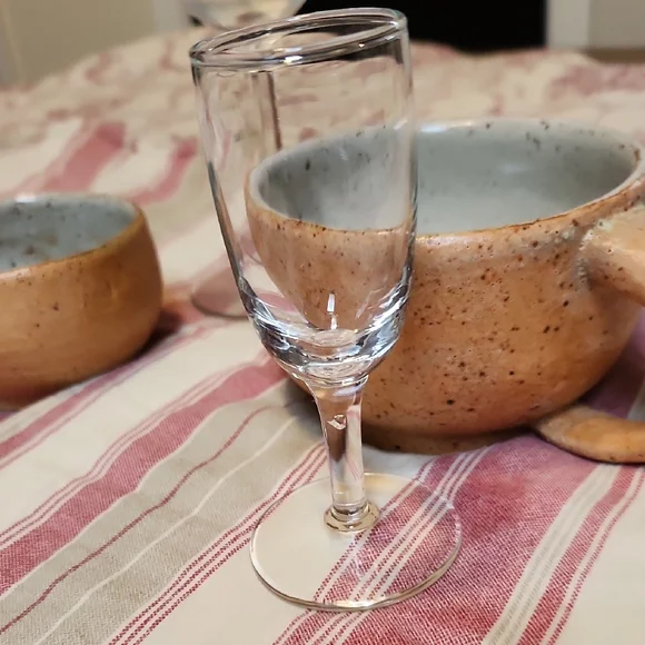 Cordial/Port Glass Flutes Small Glasswear - Picture 5 of 5